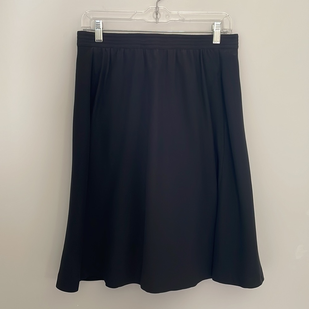 Vanessa Seward Classic Black knee length skirt